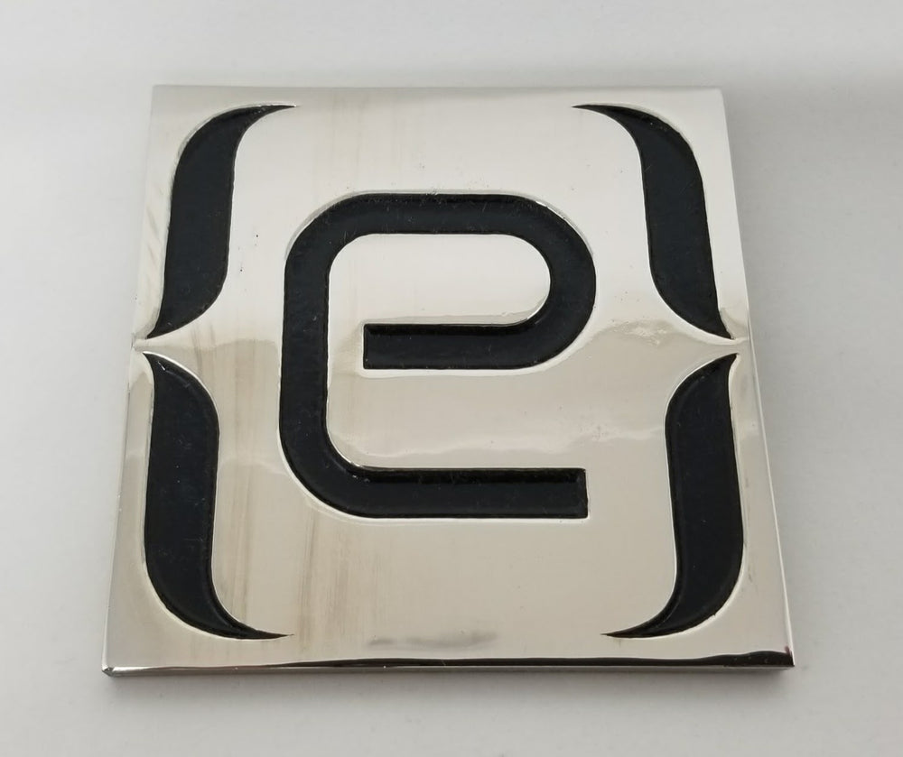 { e }